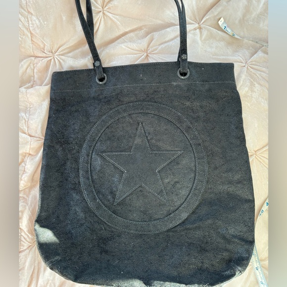 Converse Handbags - converse one star faux leather tote euc